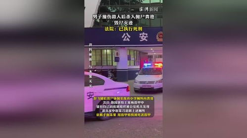 男子撞伤路人后杀人抛尸被判死刑