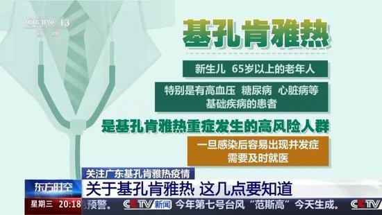 张文宏:人也是基孔肯雅热的传染源
